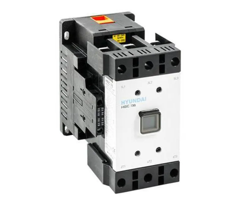 کنتاکتور هیوندای کره 130 آمپر، مدل HGC130 بوبین 220 ولت توان 65KW gallery1