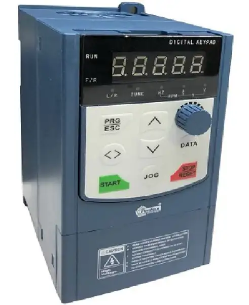 اینورتر درایو کنترل دور موتور الکتروموتور  2.2 kw  کیلو وات 3 اسب پنتاکس تکفاز DSI 200 2K2G1
