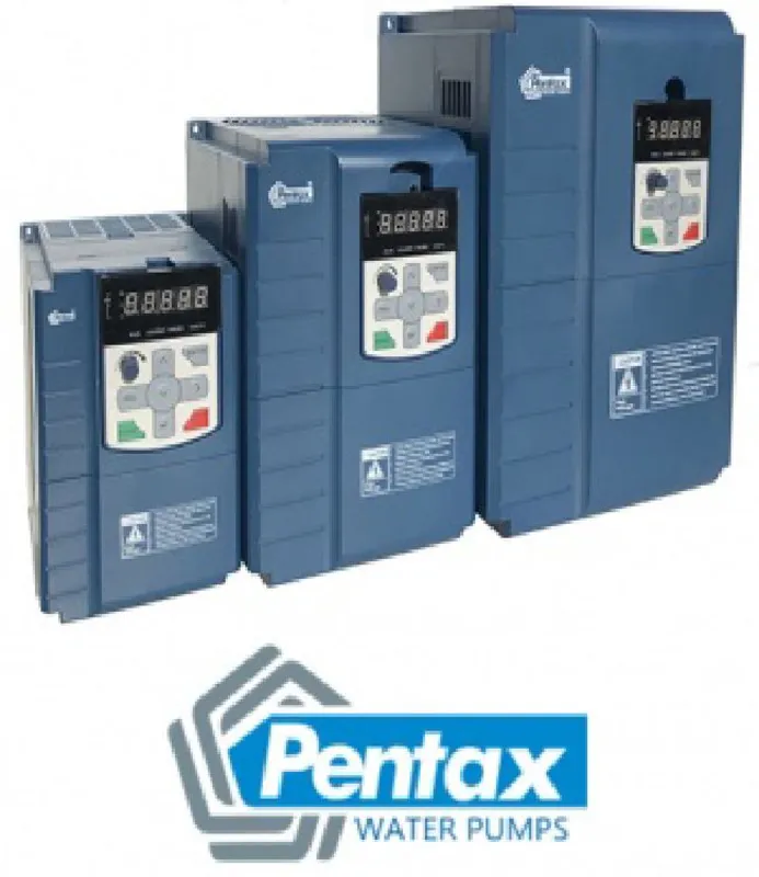 اینورتر درایو کنترل دور موتور الکتروموتور  2.2 kw  کیلو وات 3 اسب پنتاکس تکفاز DSI 200 2K2G1 gallery1