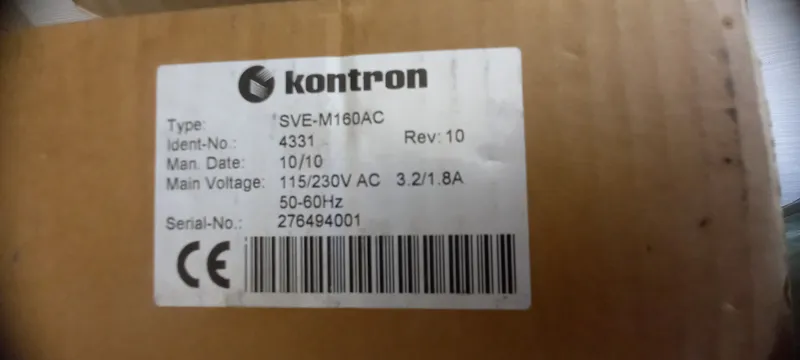 منبع تغذیه صنعتی تابلویی 12 و 5 ولت 20  آمپر آلمانی  kontron gallery3