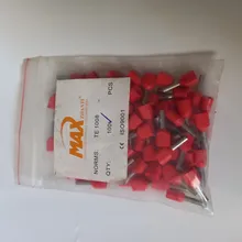 سرسیم وایرشو استوانه ای دوبل سایز 1 بسته 100 عددی TE 1008 gallery0