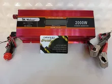 مبدل برق 12 به 220 ولت ویلیون قرمز (اینورتر) 2000 وات lcd رنگی مدل WE-2000 LCD gallery0