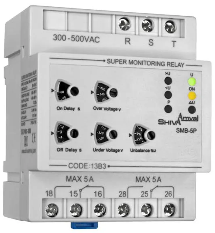 سوپر کنترل فاز شیوا امواج کد 13B3 مدل SMB-5P gallery0