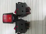 کلید راکر تک پل چراغدار 4 پین thumb 1