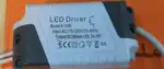 درایور ال ای دی led ولتاژ 24 الی 48 ولت قابدار فیش گرد thumb 1