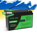 باتری 100آمپر 12 ولت لیتیوم فسفات آهن 100AH برند   DATOU Boss thumb 1